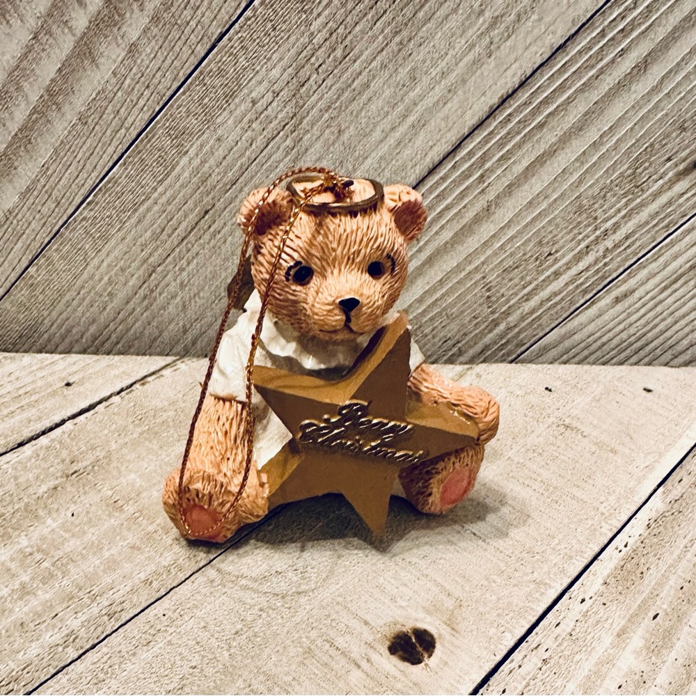Beary Christmas Angel Bear Christmas Tree Ornament - Picture 3 of 5